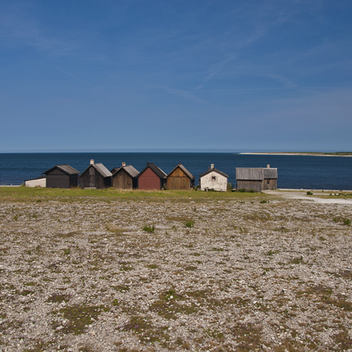 Fishing village, Fårö, Sweden